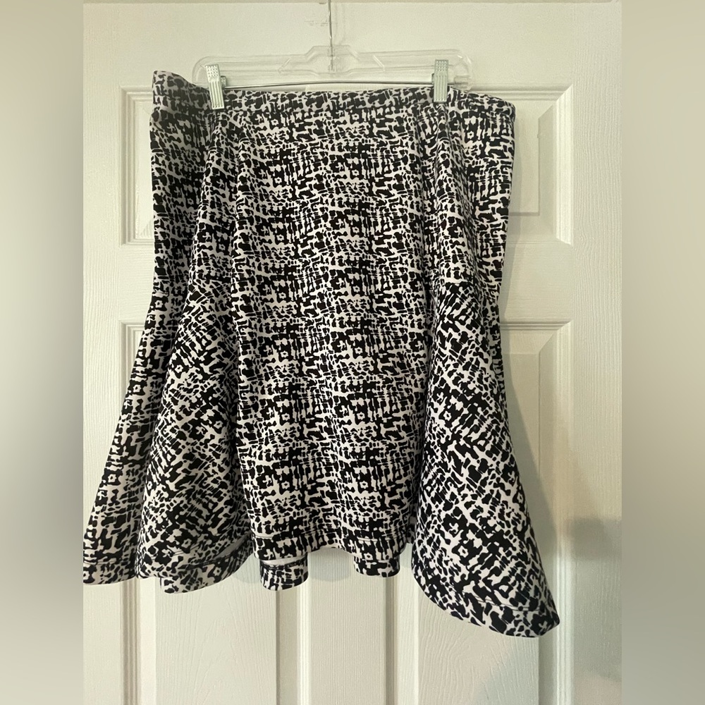 Fit and flare skirt